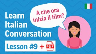 Learn Italian Conversation: Il Cinema - The Movie Theater