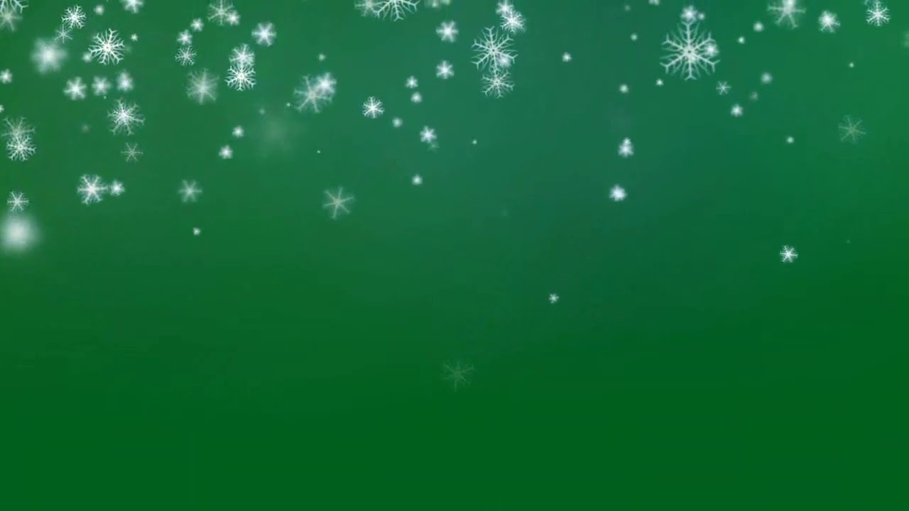 GREEN SCREEN WINTER EFFECT