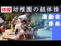 幼稚園 運動会 年長さん 運動会 06 組体操