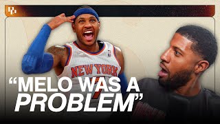Paul George On Why Carmelo Anthony Is “100%” The TOUGHEST Star To Guard