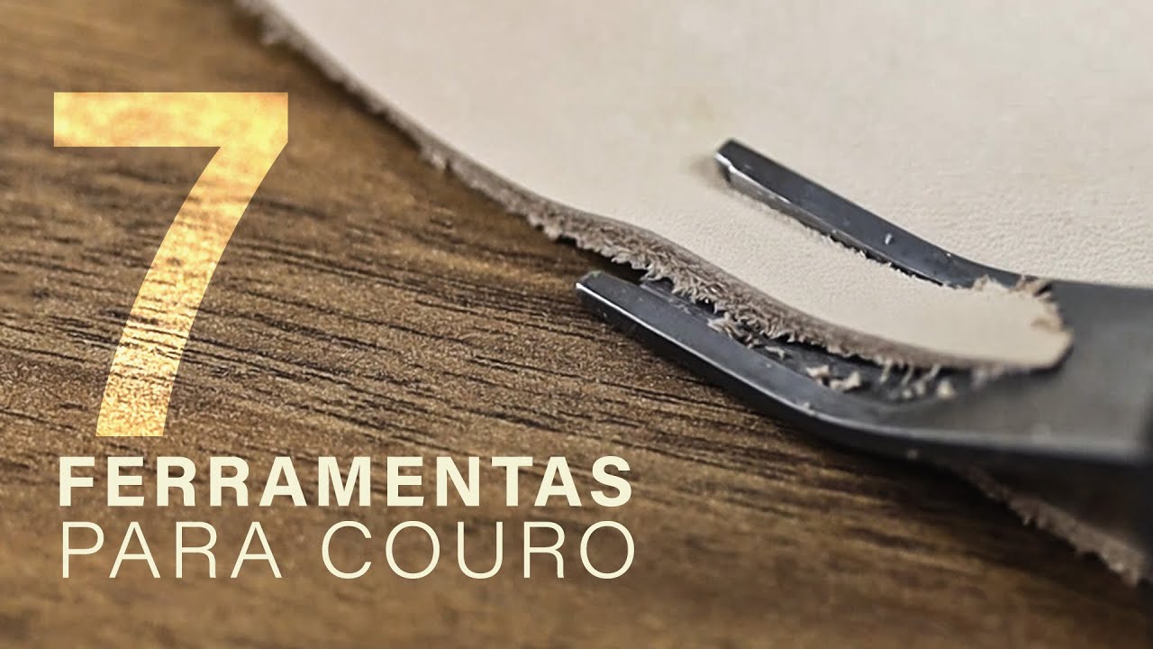 7 Ferramentas que vão mudar sua maneira de trabalhar com couro