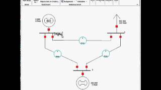 Load Flow studies on 3 bus system in PowerWorld screenshot 2
