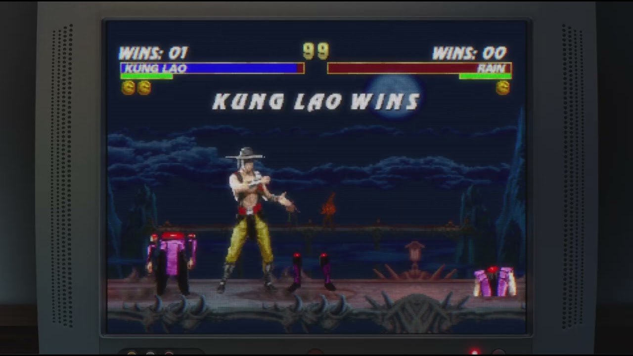 Mortal Kombat: Legacy Kollection kung lao fatality 🎩😱😵☠️