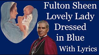 knee length dresses for ladies Prayer Card Lovely Lady Dressed In Blue No Laminated AF main image 1