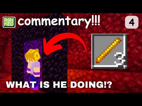 I LEFT ON 3!? (MCSR Ranked Commentary 4)