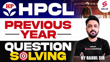 HPCL Previous Year Paper | Mechanical Engineering | Most Expected Questions by Rahul Sir