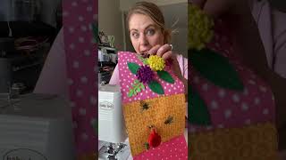 Memory Care Fidget Quilt 🥰 #dementia #sewlove #quiltinglove #shorts