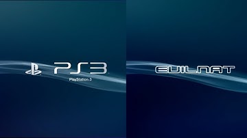 PS3 Startup Original vs Modded PS3 (Evilnat 4.91 CFW)
