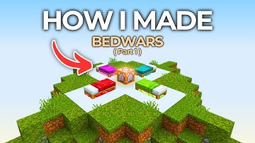 I Built Bedwars in Minecraft Using ONLY Command Blocks (Part 1)