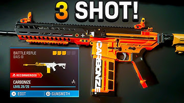 MUST USE NEW *3 SHOT* BAS B Class is UNFAIR in MW3 Season 1 UPDATE😱(Best "BAS B" Class Setup)