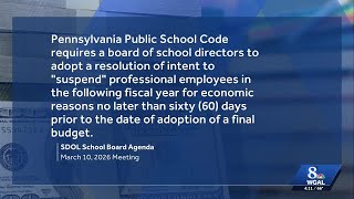 School District of Lancaster considers furloughs amid budget deficit