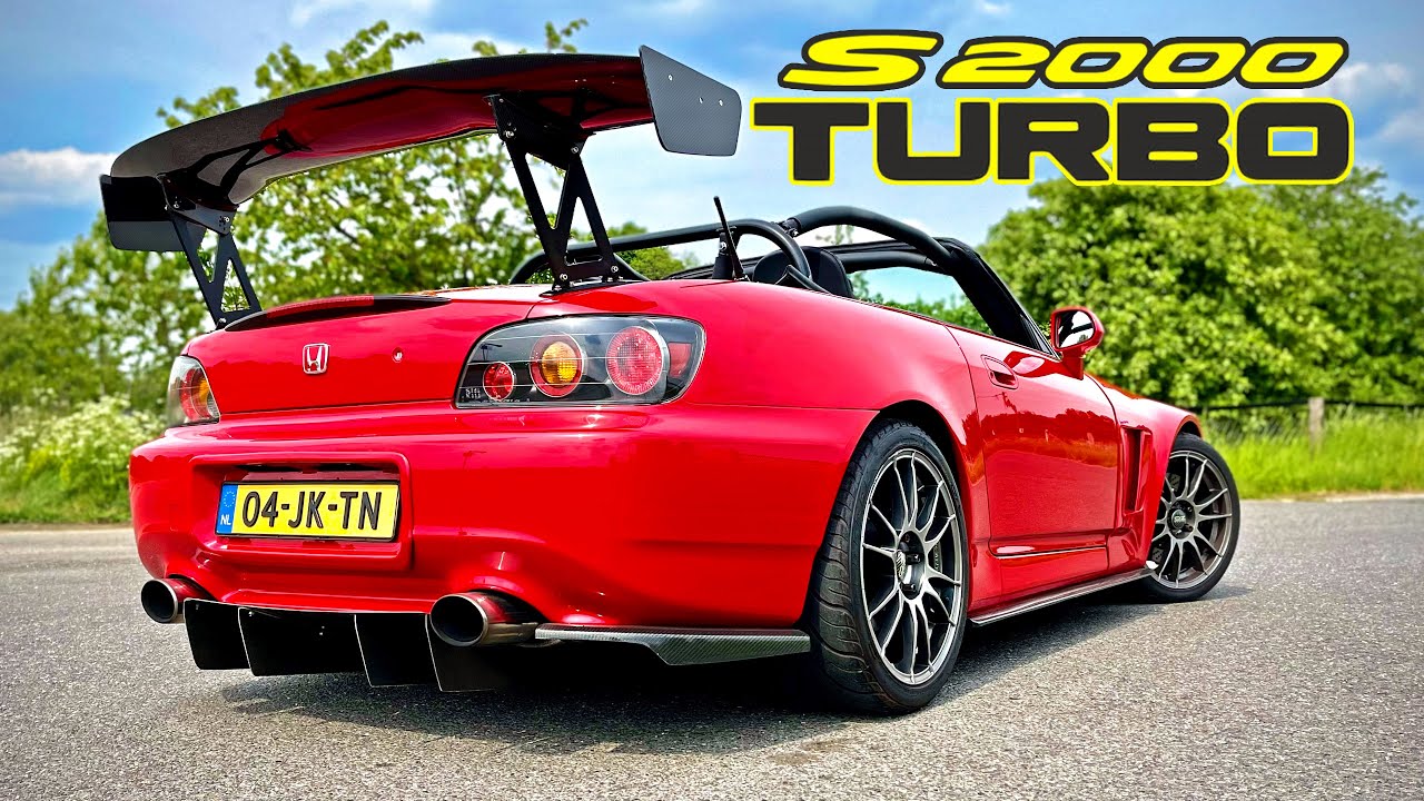 600HP HONDA S2000 *HUGE TURBO* REVIEW on AUTOBAHN [NO SPEED LIMIT]