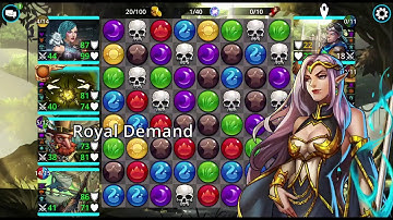 Gems of War - The BEST Kingdom to Farm Hero Experience XP In and Why it