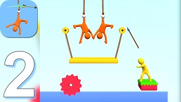 Shoot the Rope! - Gameplay Walkthrough Part 2 Levels 51-85 (Android)