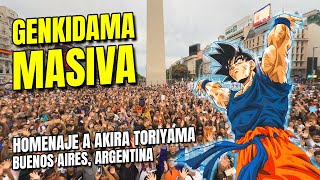 Genkidama Masiva 🙌🏻 Homenaje a Akira Toriyama | Buenos Aires, Argentina