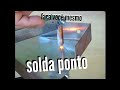 como fazer maquina de solda ponto caseira -soldering machine