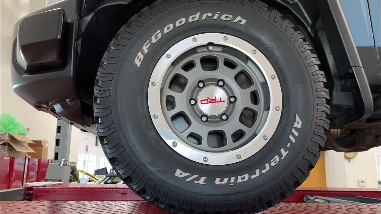 2014 Toyota FJ Cruiser - Undercarriage - YouTube
