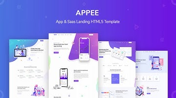 Appee - SaaS, Software & WebApp Template | Themeforest Website Templates and Themes
