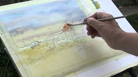 Successfull Summer Watercolour Landscapes With Rob...
