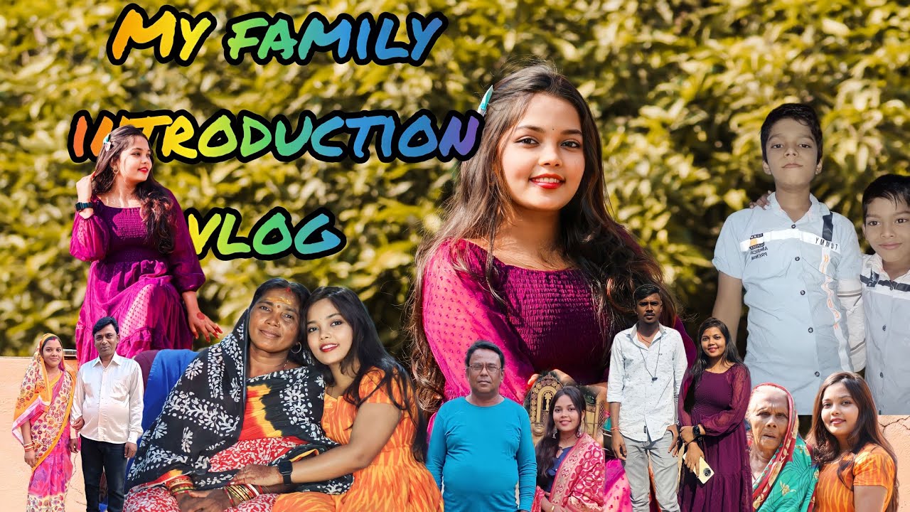 my family introduction🧿 | my first vlog ️|please support 🥺🙏| - YouTube