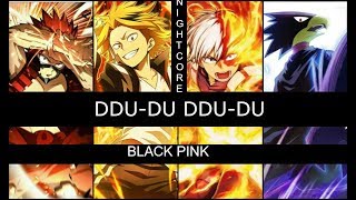 Nightcore Ddu-Du Ddu-Du - Blackpink Male Version Lyrics