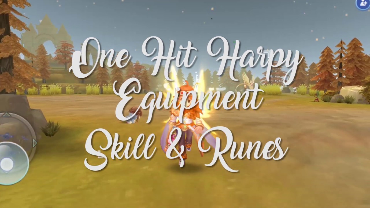 Ragnarok Mobile F2P Sorcerer 1hit Harpy Guide Equipment Skills