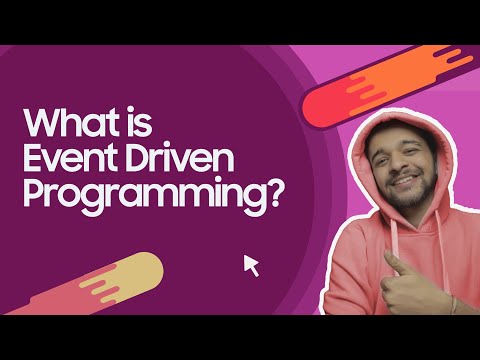 What is event Driven Programming | Explained in Hindi with real life examples