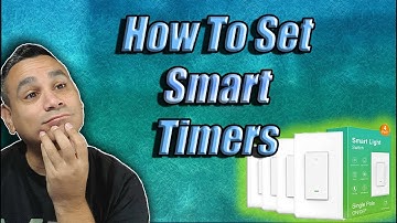 Smart Wifi Light Switch SW5 Setup Timers