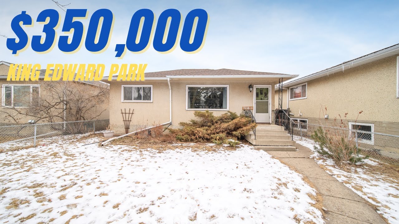 7530 80 Ave NW New listing in King Edward Park, Edmonton AB YouTube