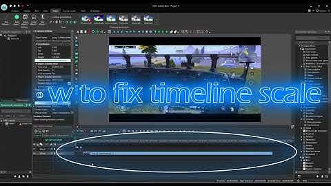 How to fix timeline scale in VSDC | Timeline settings in VSDC video editor Saif edits