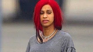 Cardi B Sports No Makeup Look: ‘Ya Stank .....BAREFACE’