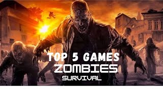 TOP 5 ZOMBIE SURVIVAL GAMES 🧟🧟‍♀️🧟‍♂️ #Subscribe screenshot 4