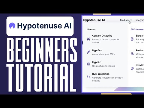 Hypotenuse AI demo