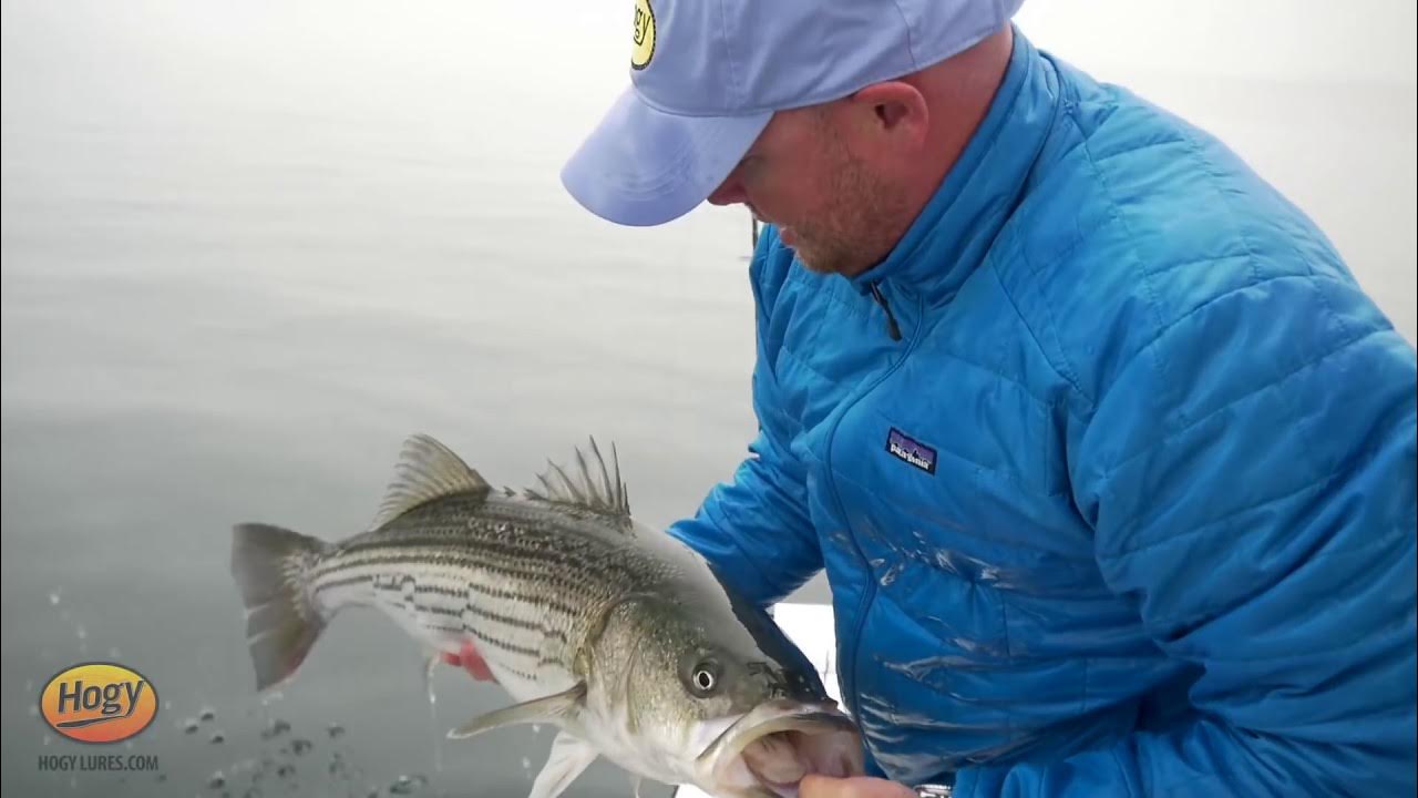 How To: Jigging for Stripers with Sand Eel Diamond Jigs 