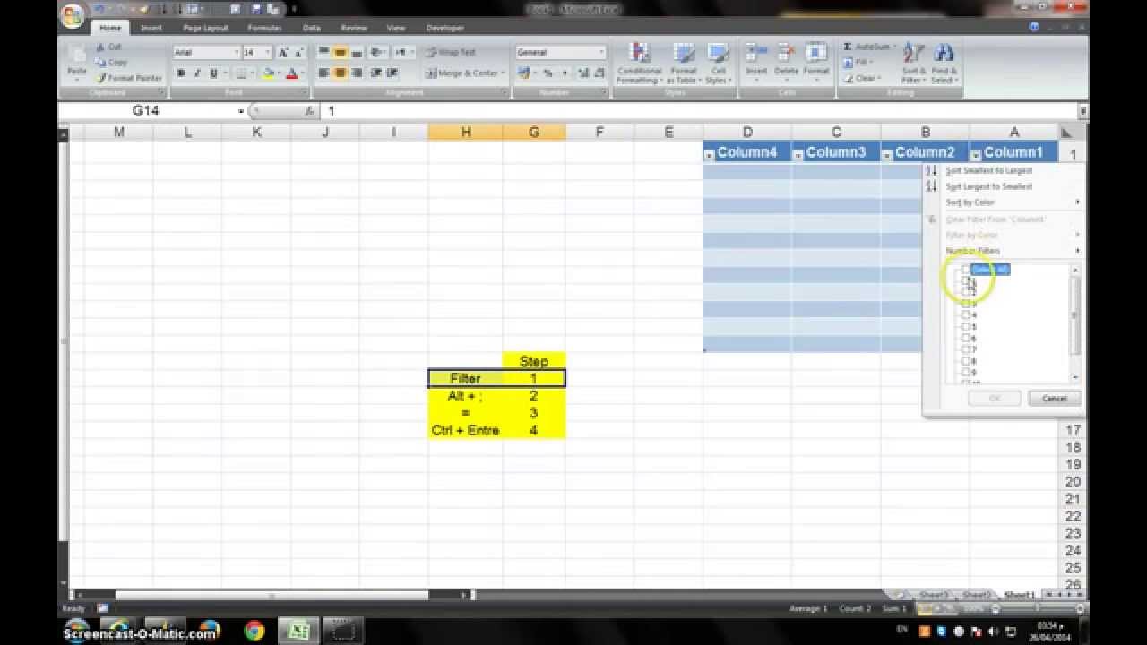 Problem Pasting In Excel Filtered List YouTube