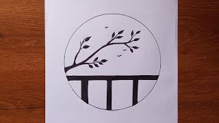Circle drawing - easy Circle drawing - easy drawing - d... | Doovi
