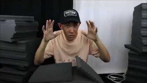 Unboxing TONS of Soundproof Acoustical Treatment Foam | Wedge Foam