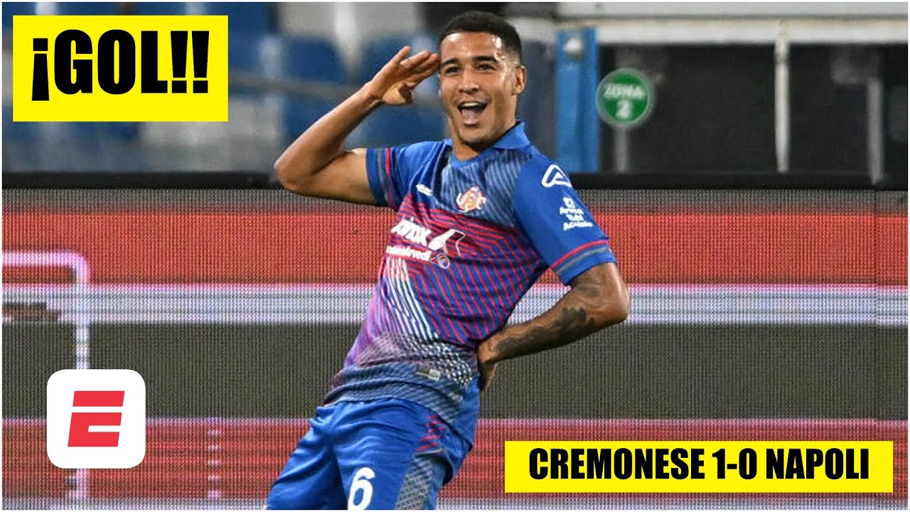 El Cremonese de Johan Vásquez SORPRENDE al Napoli. Le gana 1-0 con GOL ...