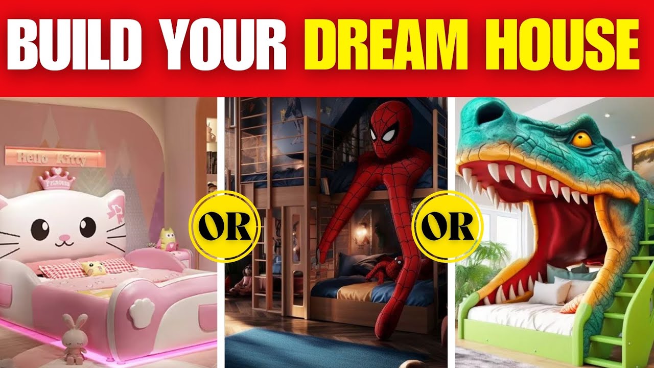 Would You Rather | Build Your Dream House | would you rather Quiz ...