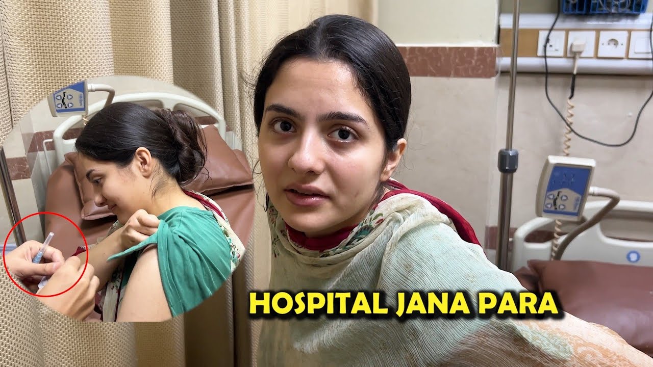 Early Morning Hospital Jana Para | Muteeba Ki Tabiyat Kharab Ho Gayi ☹