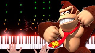 Donkey Kong Country Theme for Piano