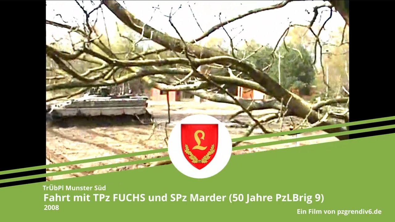 PzLBrig 9 - 50 Jahre PzLBrig 9 - Mitfahrt SPz Marder und TPz Fuchs (2008-04)