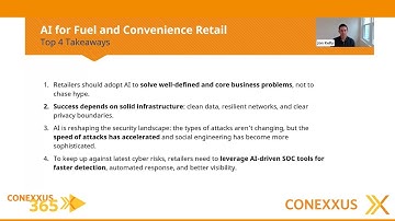 AI for Fuel and Convenience Retail: Getting Your Environment Ready [November 2025 | Conexxus365]