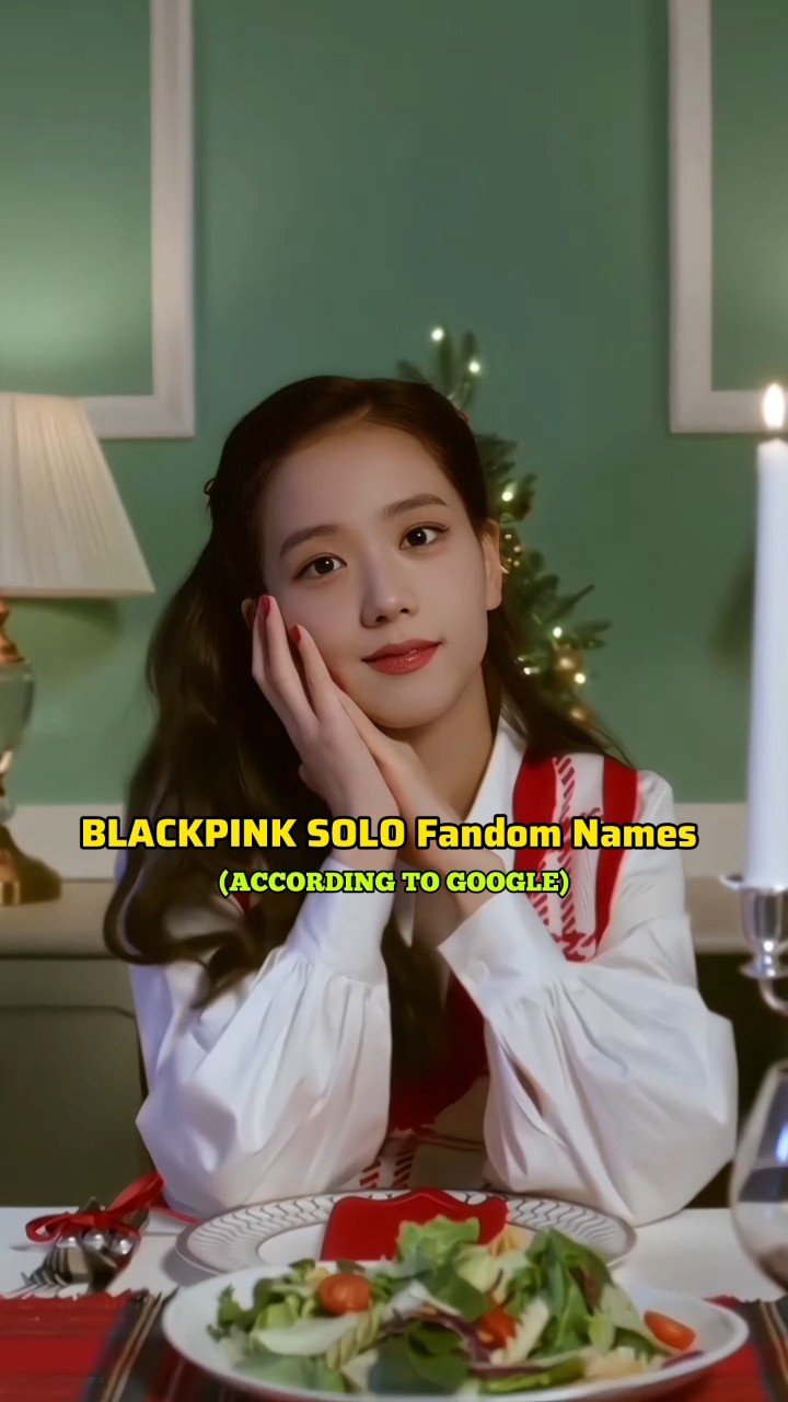 BLACKPINK SOLO fandom names #jisoo #jennie #lisa #rosé #blackpink #shorts