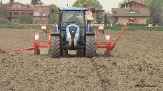 Seeding Corn 2014 - Landini Serie 5 110H + Gaspardo 6 file