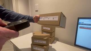 T-SCAN Barcode Scanner GRV Process Demo by TGR Software