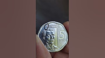 5 Peso NGC NONAGONAL 2019 ERROR COIN (DUBLING) #coincollection