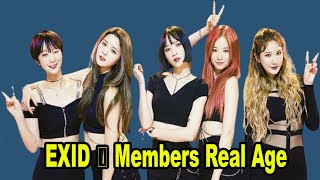 EXID(이엑스아이디)  🔥 Members Real Age