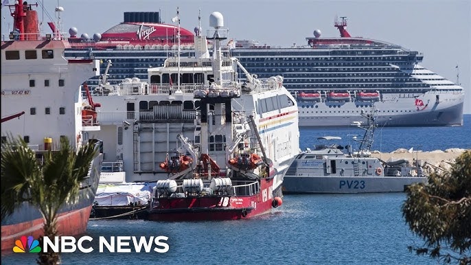 Ship Carrying Aid For Gaza Is Stuck In Cyprus