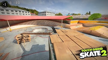 Touchgrind Skate 2: Factory Darkslide Drop In